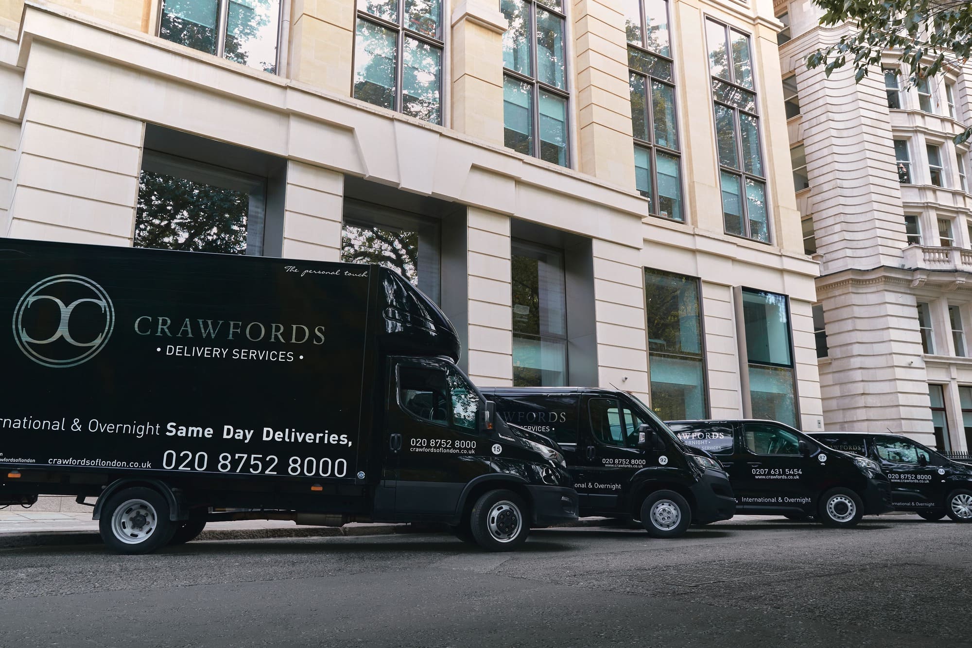 Same Day Deliveries Courier Services - Crawfords Delivery Services in London