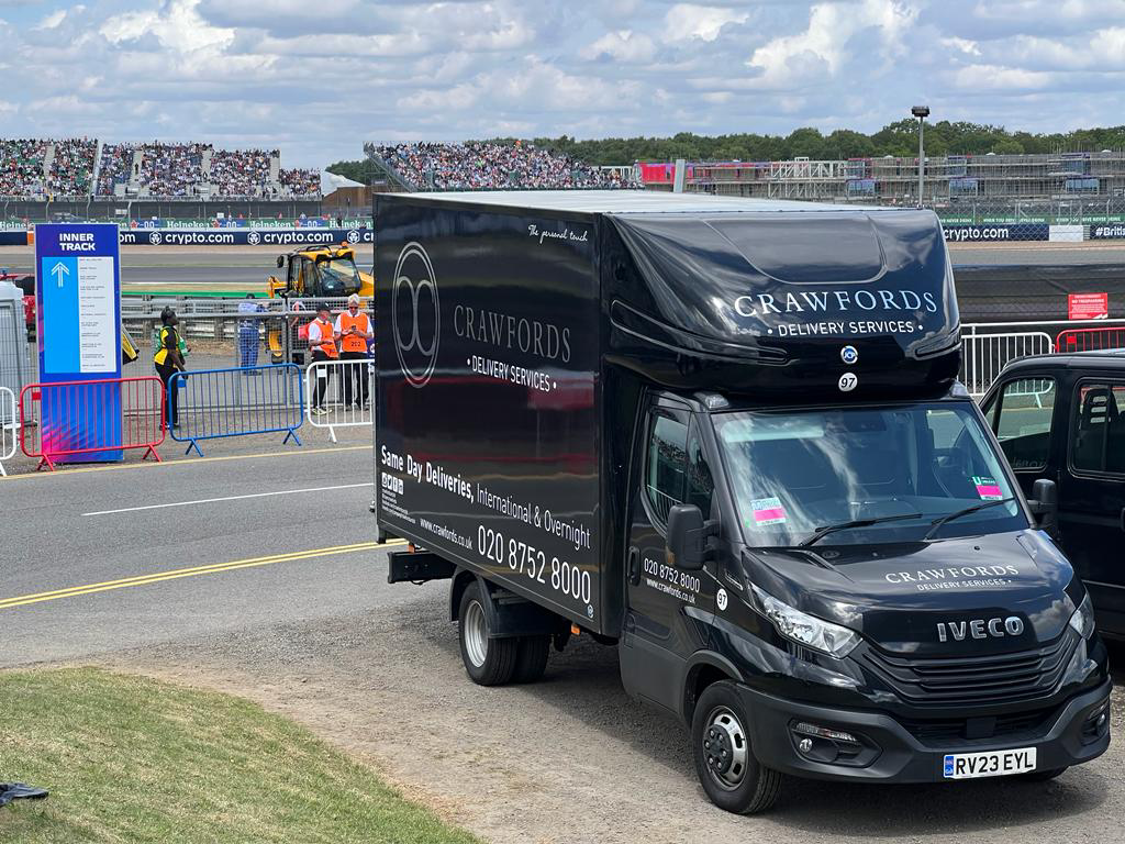 Silverstone 2023 with Crawford Cars Delivery Services